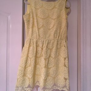 June & Ivy Yellow Dress from Francesca’s
